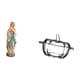 thumbnail image 5 of Estatua de Lutero,Colección religiosa de estatuas de la Virgen María,Figura de resina y la Dama de Lutero,Plato de dulces,Dulcero de cristal con tapa,tarro de caramelos decorativo, 5 of 8
