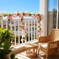 thumbnail image 5 of dajkiuy 7.55Ft Artificial Flower Vine Hanging Flower Garland Hanging Vines Faux Flowers for Home Wedding Garden Party Arch Office Decor, 5 of 6