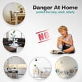 thumbnail image 5 of Table Corner Protectors – 12-Pack, Clear Table Edge And Corner Guards For Safety, Furniture Bumpers For Home Protection,L Shape, Round & Smile Design, 5 of 7