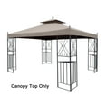 thumbnail image 2 of APEX GARDEN Replacement Canopy Top for Monterey 10' x 12' Gazebo #L-GZ288PST-4H / L-GZ288PST-4D, 2 of 6