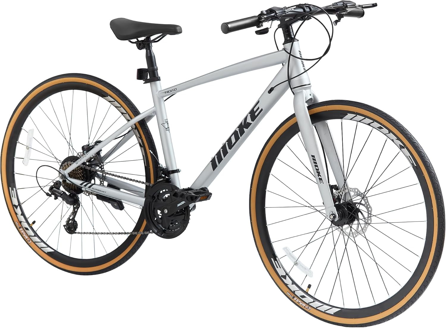 Hybrid Bike for Adults, Akaber 24-Speed 700C Road Bike for Men, Lightweight Adult Bicycle