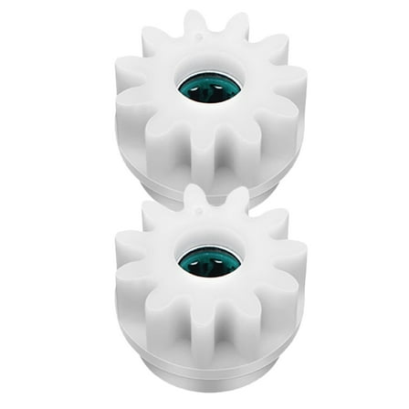 LEORX 2Pcs Mop Bucket Gear Parts Plastic Steel POM for Rotary Mopping Household Cleaning 1*1*0.7in