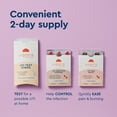 thumbnail image 4 of Uqora UTI Emergency Kit - Comes with 2 Urinary Tract Infection Test Strips, 12 UTI Pain Relief Tablets & 12 Infection Control Tablets - Urinary Tract Support - Maximum Strength, 4 of 6