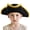 Gold, variant on VZQI Pirate Hat for Kids Distressed Colonial Style Tricorn Hat for Boy Halloween Costume Accessory Pro 3-13T