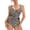 Leopard, variant on SWSMCLT Women's One Piece Swimsuit Beach Ruched Summer Spandex Vintage Bathing Suit Swimming One Piece Bathing Suit Black 4-6