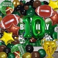 thumbnail image 2 of Set de decoración para fiestas de cumpleaños con temática de fútbol con globos, 2 of 7