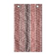 thumbnail image 1 of Abstract Hanging Pocket Organizer, Vivid Toned Vertical Lines with Parallel Horizontal Stripes and Dots, Printed Polyester Storage Bag with Pockets, 21" x 31", Coral Dried Rose Rust, 1 of 2