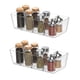 thumbnail image 2 of Pantry Organizers and Storage Bins Plastic Clear with Dividers, 2 of 5