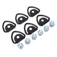 thumbnail image 1 of Anillos En V Atornillados, 6 Piezas De 4400 Libras De Resistencia A La Rotura, Anclajes De Amarre De Acero Para Camión, RV, Barco, 1 of 7
