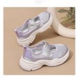thumbnail image 7 of Girls Sneakers Kids Tennis Shoes with Non-Slip Sole Lightweight Breathable Athletic Sports Running Shoes for Toddler/Little Kid/Big Kid Light Purple 29, 7 of 7