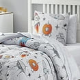 thumbnail image 6 of Kids Floating in Space Bed in a Bag 5 Piece Comforter, Sham & Sheet Set Twin, 6 of 6