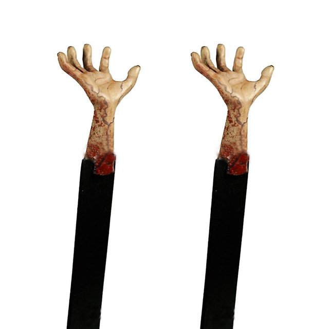 Marcadores de mano de terror de Halloween Marcadores en forma de mano aterradoras para regalo de Halloween