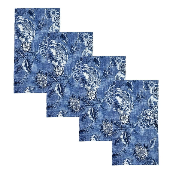 Park Designs Chinois Floral Napkin Set of 4