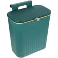 thumbnail image 1 of Compost Bin Green Plastic 1Set 11.4X10.6X6.3In, 1 of 8