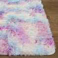 thumbnail image 3 of SAFAVIEH Rainbow Jaki Abstract Shag Area Rug, Rainbow, 6' x 9', 3 of 10