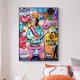 thumbnail image 1 of Póster mural con diseño de anime de la reina Isabel, 40 x 50 cm, 1 of 1