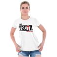 thumbnail image 4 of Truth John 14:6 Christian Verse Womens Slim Fit Graphic Tee Brisco Brands S, 4 of 5