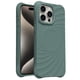 thumbnail image 1 of Funda de teléfono ORNARTO Vortuxe para iPhone 15 Pro, color verde pino, 1 of 7