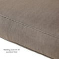 thumbnail image 5 of Sunbrella 2-Piece Outdoor Deep Seat Cushion Set in Cast Shale, 5 of 9