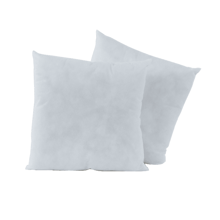 18″ x 18″ Pillow Form- Square – 100% ALL COTTON Cover with PREMIUM  polyester filling
