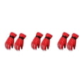 thumbnail image 1 of Naiovety 1 par de guantes para la nieve, cubiertas para los dedos, accesorio de ropa de invierno, guante de esquí con forro flexible, calentador de manos rojo 3piezas Naiovety CBP218649, 1 of 6