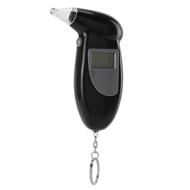 Breath Alcohol Analyzer, Portable Breath LCD Digital Display Alcohol Tester Analyzer with Backlight