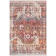 thumbnail image 2 of nuLOOM Farley Medallion Fringe Rust 3' x 5' Area Rug, 2 of 4