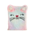 thumbnail image 2 of kkbbma under $5 Cat Diary NoteNovel, Cute Cat Plush Diary NoteNovel, Secret Lock Journal forGirlsKids, Fluffy Cover Diary with Lock, Gift Journal for Birthday ChristmasChildren, 2 of 6