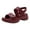 Wine, variant on Walking Sandals Women,Arch Support Hiking Sandals with Orthotic Outdoor Water Athletic Platform Sandalias Mujer with Adjustable Strap (,Size 11)
