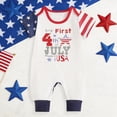 thumbnail image 2 of Baby Onesies Boy Infants Jumpsuit Cute Comfortable 4th Of July Outfit Baby Boy Girl Romper USA Bodysuit Fourth Of July Memorial Summer Bodysuit, 2 of 7
