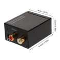 thumbnail image 2 of KAKOWELY 3.5 hole audio converter Portable Digital Coaxial and Optical to Analog Audio Converter with 3.5mm Jack for RV Theater and Sound Systems Convenient Audio Converter, 2 of 5
