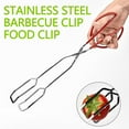 thumbnail image 4 of Fiudx Pinzas para Barbacoa, Pinzas Multifuncionales de Acero Inoxidable, Diseño Ergonómico para Un Agarre Fácil, para Barbacoa y Cocina, Duraderas E Higiénicas, Ideales para Asar a La Parrilla, Juego, 4 of 6