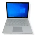 thumbnail image 1 of Pre-Owned Microsoft Recertified FGH-00001 Surface Book, 8GB Memory, 128GB HDD, Intel Core i5-6300U, Intel HD Graphics 520, Silver, Windows 10 Professional, 1 of 13