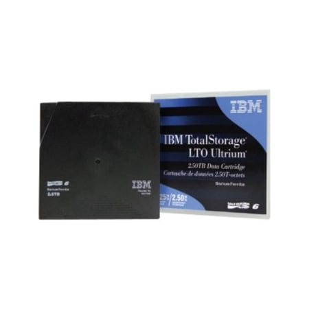日本IBM Ultrium LTO6テープカートリッジ 2.5TB/6.25TB 00V7590 1点