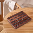 thumbnail image 6 of Jewelry Tray 20 Soft Slots Rings Display Stand for Rings Earrings Countertop dark gray, 6 of 8