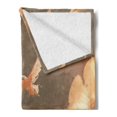 thumbnail image 2 of Fantasy Soft Flannel Fleece Blanket, Mythical Phoenix Bird Shaped Fluffy Cloud in Sunset with Plane Freedom Paint Print, Cozy Plush for Indoor and Outdoor Use, 50" x 70", Cream Blue, by Ambesonne, 2 of 5