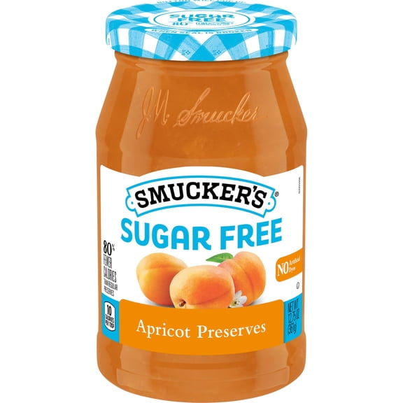 Smucker's Sugar Free Apricot Preserves, 12.75 oz