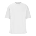 thumbnail image 4 of Mens Cotton Henley T-Shirts Short Sleeve Button Down Casual Basic Tees Work Solid Shirts with Split Side, 4 of 6