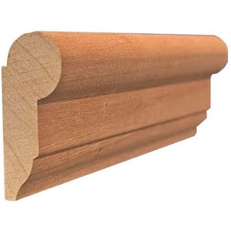 EWPC11 Picture Hanging Rail 1-5/8" Tall x 11/16" Moulding. Unfinished, Cherry, 94"