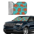 thumbnail image 2 of Yiaed Fun Octopus Print Car Windshield Sunshade Front Auto Car Front Window Sun Shade Foldable Sun Visor Shield Cover Auto Accessories for Sedan SUV Truck-Medium, 2 of 5