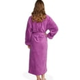 thumbnail image 2 of TurkishTowels Parador Women's Terry Aqua Bathrobe, 2 of 16