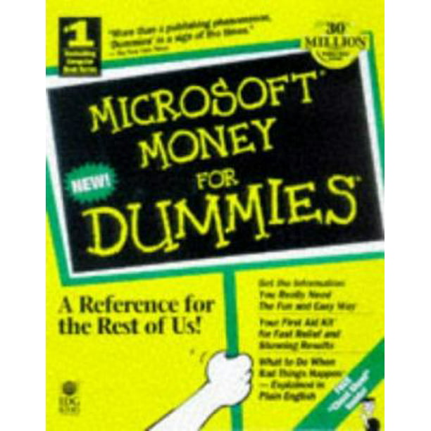 Microsoft Money 98 For Dummies Used Paperback Walmart Com