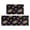Colorful Keyboard Black Pattern, variant on Game Controller Black Pattern Anti Fatigue Kitchen Rugs Set Of 2, Non Slip Washable Decorative Floor Mats for Kitchen Sink Laundry, 17"x30" and 17"x47"