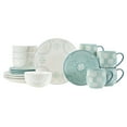 thumbnail image 2 of Baum Fiona 16 Piece Stoneware Dinnerware Set, Sky Blue, 2 of 7