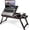 Dark Brown, variant on Laptop Desk for Bed, Adjustable Height and Angle, Foldable Lap Desk with Cup Holder and Drawer, Portable Bed Table Tray for Writing Reading Drawing or Breakfast