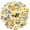 2A-35pcs, variant on 35pcs Cute Bee Stickers Honey Nature Decals Funny Kids Stickers for Luggage Laptop Suitcase