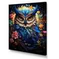 thumbnail image 2 of Designart "Enchanted Owl'S Fantasia II" Animals Owl Canvas Art Print, 2 of 7