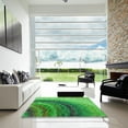 thumbnail image 6 of Ahgly Company Indoor Square Patterned ForestGreen Area Rugs, 4' Square, 6 of 6