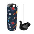 thumbnail image 2 of Sikiie Space Cartoon Print 18OZ Insulated Straw Cup, Portable Leak-proof Sports Water Bottle, Stainless Steel Water Cup Suitable for Home and Outdoor, 2 of 8