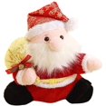 thumbnail image 1 of Muñeco de peluche navideño de Papá Noel Meskcv 18 cm, 1 of 5